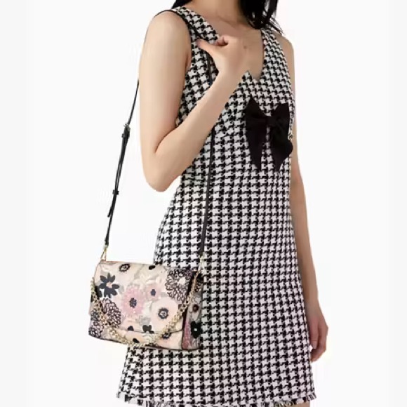 Kate Spade Carson Convertible Crossbody Dahlia Floral - Picture 1 of 11